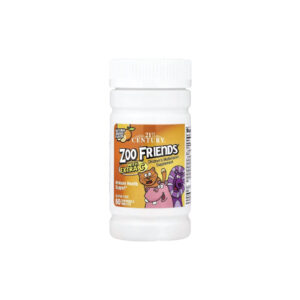 fb0b487a29b540e6a106b5c21ef597cf-16x7v99kvz.jpg Multivitaminico Zoo Friends com Extra C Laranja Natural 60 Comprimidos - 21st Century