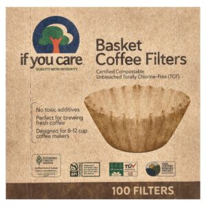 Filtros de Café em Cesta 100 Filtros - If You Care