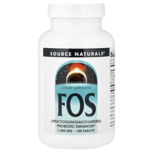 FOS 100 Comprimidos - Source Naturals