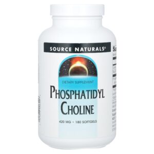 Fosfatidilcolina 420 mg 180 Softgels - Source Naturals