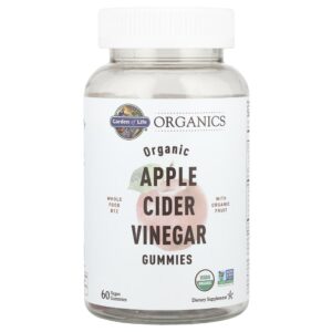 Garden of Life - Gomas de Vinagre de Sidra de Maçã Orgânico mykind Organics Apple Cider Vinegar 60 Gomas