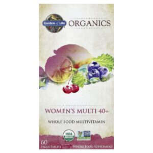 Garden of Life - Multivitamínico Feminino 40+ mykind Organics Women's 40+ Multi 60 Comprimidos