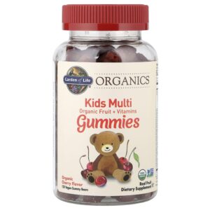 Garden of Life - Multivitamínico Infantil em Gomas mykind Organics Kids Multi Cereja 120 Gomas