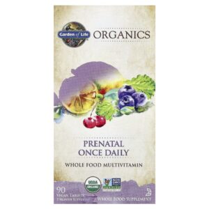 Garden of Life - Multivitamínico Pré-Natal Diário mykind Organics Prenatal Once Daily 90 Comprimidos