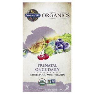 Garden of Life - Multivitamínico Pré-Natal Diário mykind Organics Prenatal Once Daily 30 Comprimidos