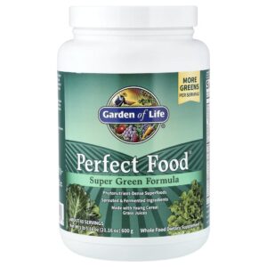 Garden of Life - Superalimento Verde em Pó Perfect Food Super Green Formula 600 g