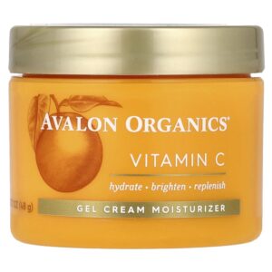 Gel Creme Facial Hidratante Antioxidante Vitamina C 48 g - Avalon Organics