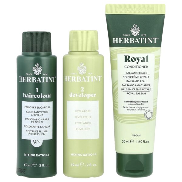 Gel de Coloração Permanente 9N Louro Mel 135 ml - Herbatint