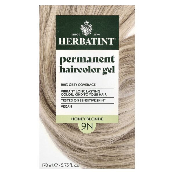 Gel de Coloração Permanente 9N Louro Mel 135 ml - Herbatint