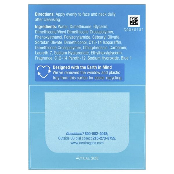 Gel Hidratante Facial Hydro Boost Water Gel Ácido Hialurônico 48 g - Neutrogena