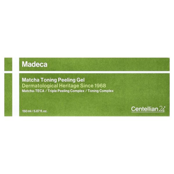 Gel Peeling Tonificante de Matcha Madeca 150 ml - Centellian 24