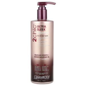 Giovanni - Shampoo Alisante Tamanho Econômico 2chic Ultra Sleek Queratina e Argan 710 ml