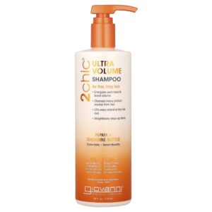 Giovanni - Shampoo de Volume Tamanho Econômico 2chic Ultra-Volume Mamão e Tangerina 710 ml