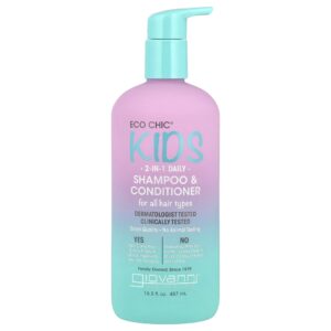 Giovanni - Shampoo e Condicionador 2 em 1 Infantil Eco Chic Kids 487 ml
