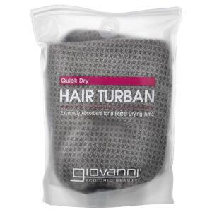 Giovanni - Turbante de Cetim para Secagem Rápida de Cabelo 1 Unidade