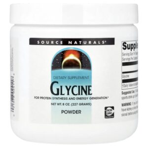 Glicina 227 g em Pó - Source Naturals