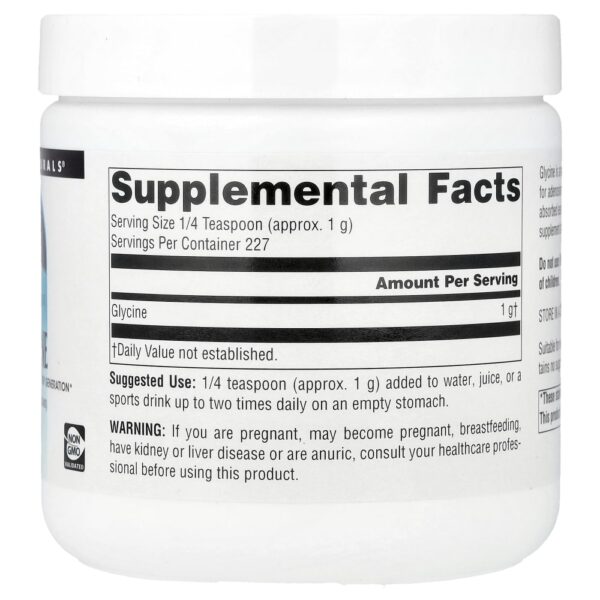 Glicina 227 g em Pó - Source Naturals