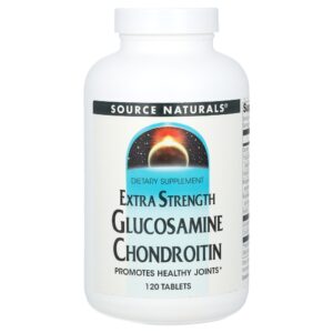 Glicosamina e Condroitina 120 Comprimidos - Source Naturals