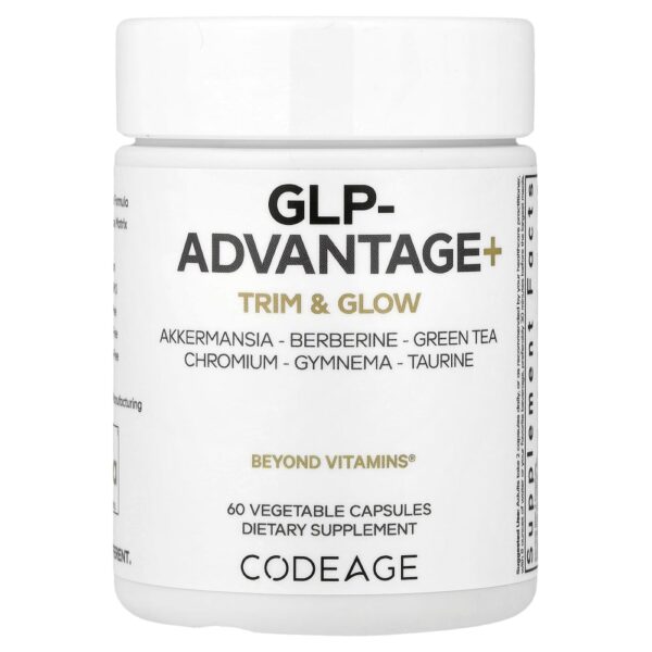 GLP-Advantage+ 60 Cápsulas Vegetais - Codeage