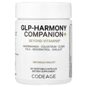 GLP-Harmony Companion+ 60 Cápsulas Vegetais - Codeage