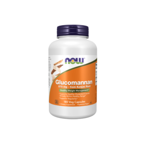 Glucomannan 575mg 180 Veg Cápsulas - Now Foods