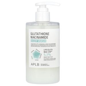 Glutationa e Niacinamida Sabonete Líquido Corporal 300 ml - APLB