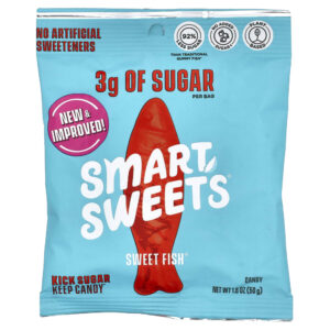 Gomas de Peixe Doce Fruto Silvestre 50 g - SmartSweets