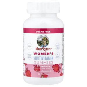 Gomas Multivitamínicas para Mulheres Morango 60 Gomas - MaryRuth's