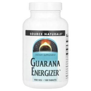 Guarana Energizer 100 Comprimidos - Source Naturals