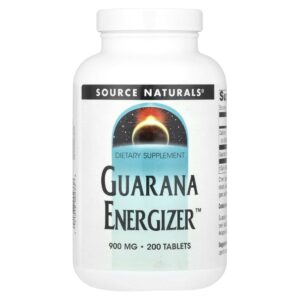 Guaraná Energizer 200 Comprimidos - Source Naturals