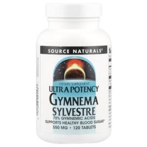 Gymnema Sylvestre de Ultrapotência 120 Comprimidos - Source Naturals