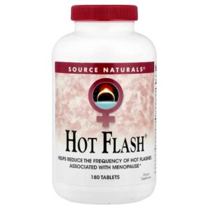 Hot Flash 180 Comprimidos - Source Naturals