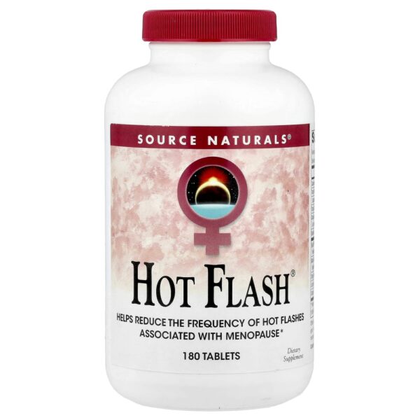 Hot Flash 180 Comprimidos - Source Naturals