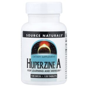 Huperzine A 100 mcg 120 Comprimidos - Source Naturals