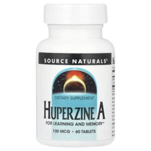 Huperzine A 100 mcg 60 Comprimidos - Source Naturals