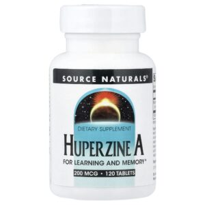 Huperzine A 200 mcg 120 Comprimidos - Source Naturals