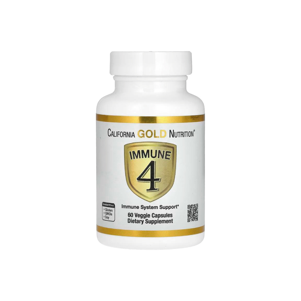 Immune 4 60 Veg Cápsulas - California Gold Nutrition