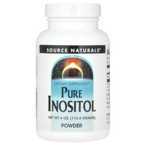 Inositol Puro em Pó 113 g - Source Naturals