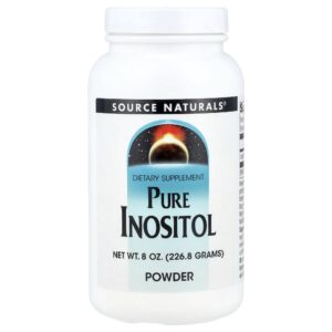 Inositol Puro em Pó 227 g - Source Naturals
