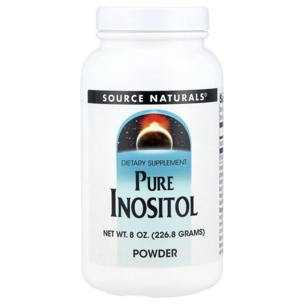 Inositol Puro em Pó 227 g - Source Naturals