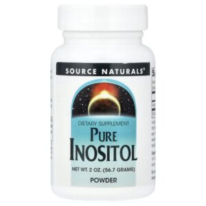 Inositol Puro em Pó 57 g - Source Naturals