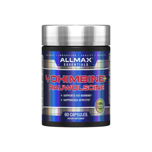 Ioimbina Rauwolscine 3mg 60 Cápsulas - ALLMAX