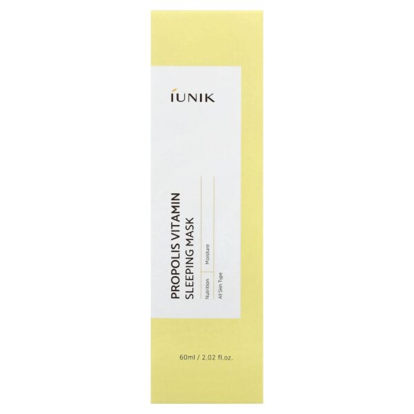 iUNIK - Máscara Facial Noturna Propolis Vitamin Sleeping Mask 60 ml