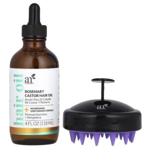 Kit para Crescimento Capilar Óleo de Alecrim e Rícino 2 Unidades - Artnaturals