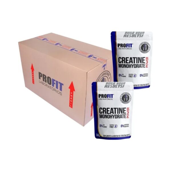 kit_20x_creatina_300g_profit-6770e10665.jpg Kit Atacado Caixa fechada 20x Creatina Monohydrate Power 300g (6000g) - PROFIT