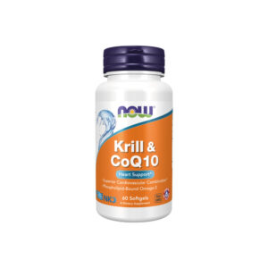 Krill & Coq10 60 Softgels - Now Foods