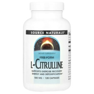 L-Citrulina 500 mg 120 Cápsulas - Source Naturals