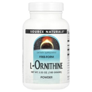 L-Ornitina em Pó 100 g - Source Naturals