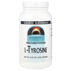 L-Tirosina 100 g em Pó - Source Naturals