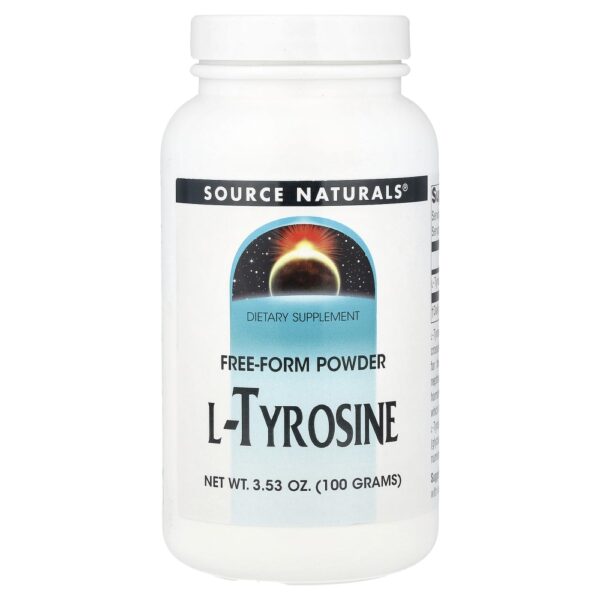 L-Tirosina 100 g em Pó - Source Naturals